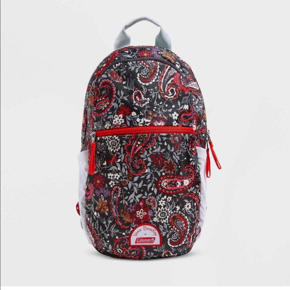 Vera Bradley + Coleman 15L lightweight outdoor backpack - Eden Paisley Gray